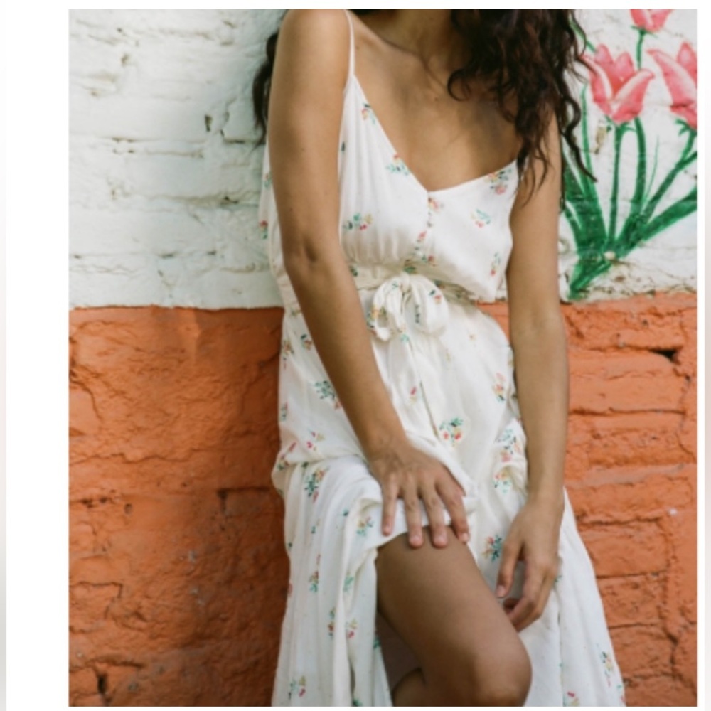 O'Neill White Floral Dress